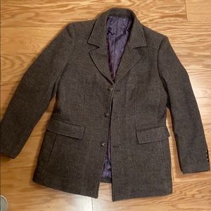 Dark gray winter coat